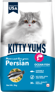 קיטי יאמס חתול שיער ארוך דגי אוקינוס 3 ק"ג
