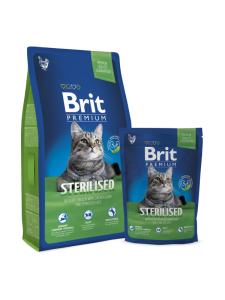 Brit  sterilised- בריט מזון לתחולים שעברו עיקור/סירוס 1.5 ק"ג